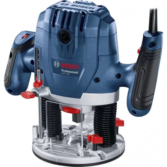Фрезер Bosch GOF 130, 1300Вт, 11000-28000 об/хв, цанга 6 та 8мм, 3.5кг