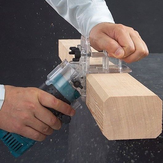 Фрезер Makita 3710, 530 Вт, 3000 об/хв, 6 мм, 1.5 кг
