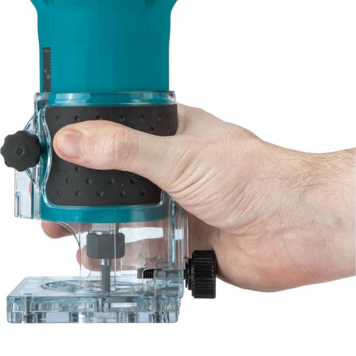 Фрезер Makita 3711, 530 Вт, 32000 об/хв, 6 мм, 1.7 кг