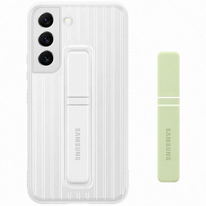 Чохол Samsung Protective Standing Cover для смартфону Galaxy S22 (S901) White