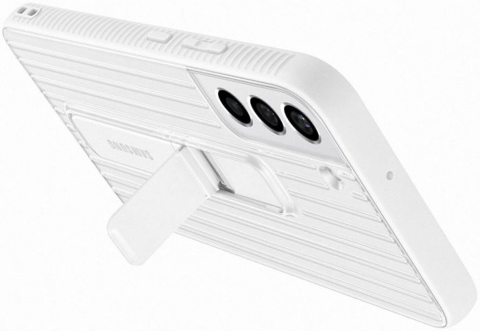 Чохол Samsung Protective Standing Cover для смартфону Galaxy S22+ (S906) White