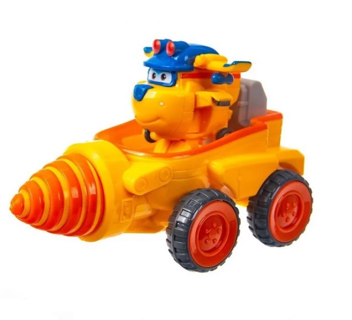Ігровий набір Super Wings Donnie's Driller, Бурильний автомобіль Донні