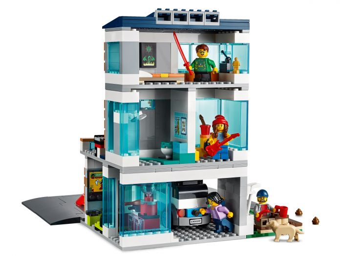 Конструктор LEGO City Сучасний сімейний будинок 60291