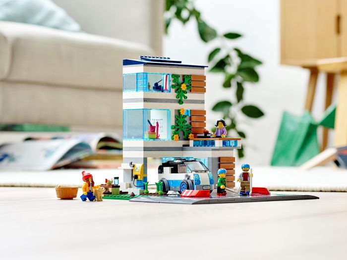 Конструктор LEGO City Сучасний сімейний будинок 60291