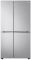 Холодильник SBS LG GC-B257SSZV, 179х74х91см, 2 дв., Холод.відд. - 414л, Мороз. відд. - 233л, A+, NF, Інв., Зона свіжості, Внутрішн. дисплей, Сталевий