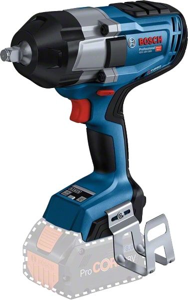 Гайковерт ударний Bosch, GDS18V-1000, акумуляторний, 18В, 3 швидкості, 1000Нм, 2.9кг, без АКБ та зарядного пристрою