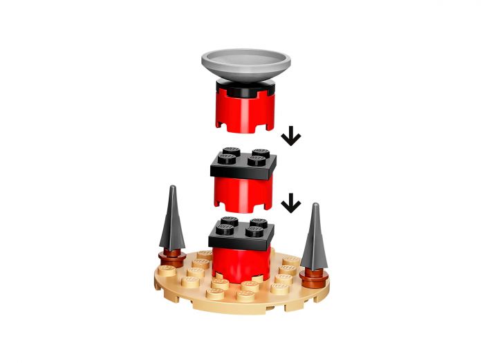 Конструктор LEGO NINJAGO Тренування спін-джитсу ніндзя Кая 70688