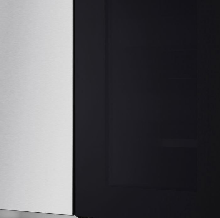 Холодильник SBS LG GC-Q257CAFC, 179х74х91см, 2 дв., Холод.відд. - 414л, Мороз. відд. - 233л, A+, NF, Лінійний , Зона свіжості, Door in door, Нержавіюча сталь