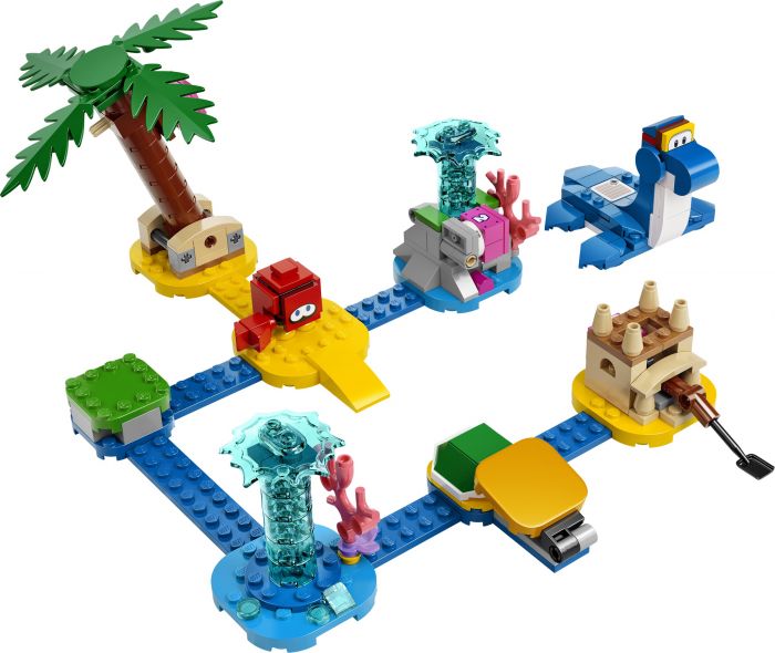 Конструктор LEGO Super Mario Додатковий набір «Пляж Доррі» 71398