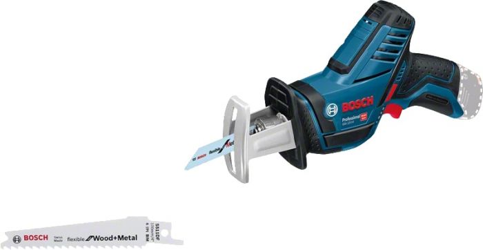 Пила шабельна Bosch GSA 12V-14, акум., 12В, хід 14.5, 3000 хід/хв, 1.2кг