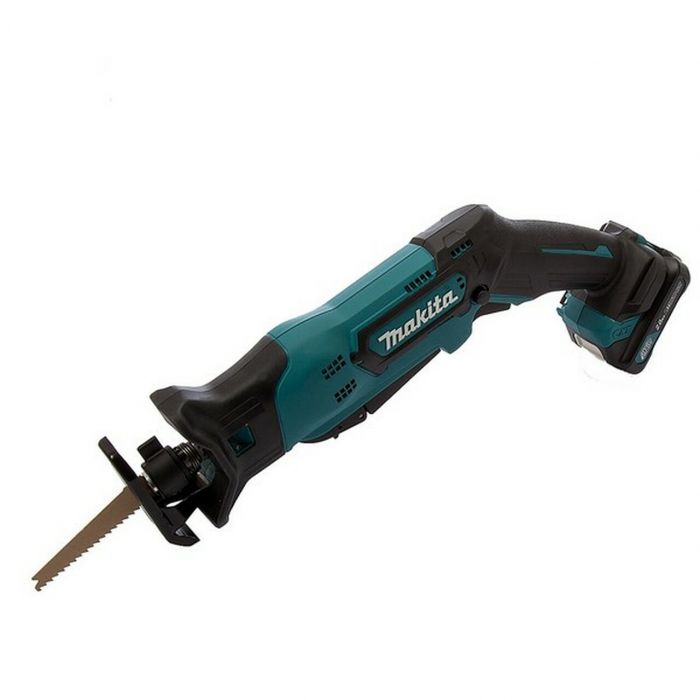 Пилка шабельна Makita JR103DWYE, акум, 10.8В, 1.5 Аг, 13мм, 0 - 3.300 мін-1, 0-50мм, 1.3 кг