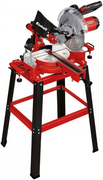 Пила торцовочна Einhell TC-SM 2531/2 U, 1900Вт, диск 254x30x2,8мм, 4800 об/хв, 17.76кг