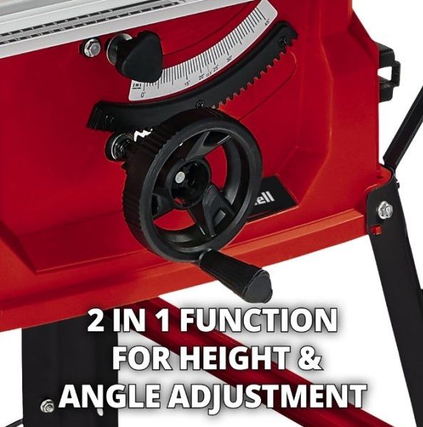Пила циркулярная Einhell TC-TS 2025/3 eco настольная, 2000Вт, диск 250 мм, 563х583мм, 16.15кг