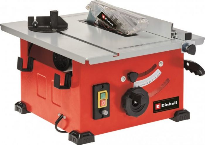 Настільна циркулярна пила Einhell TC-TS 210, 900-1200 Вт, стіл 525х440 мм, диск 210 мм