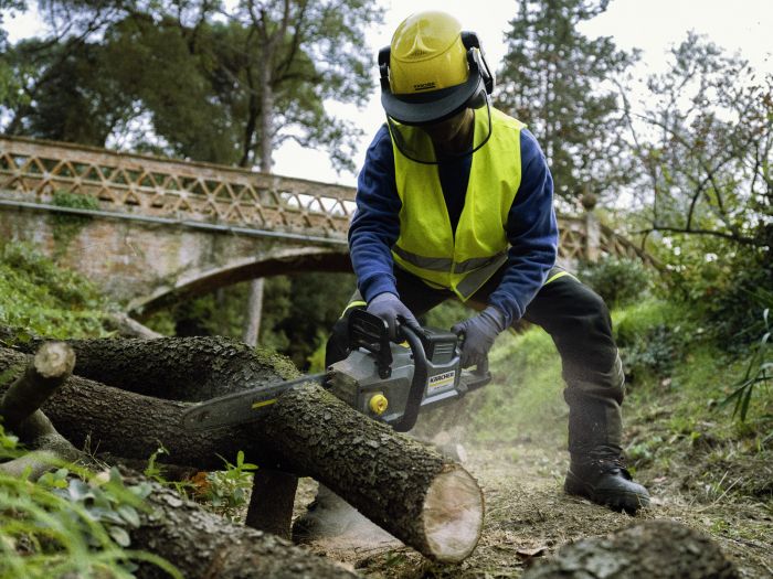 Пила ланцюгова Karcher CS 400/36 Bp, акум., 36В, 7.5 Аг, 400мм, 3/8?, 10.1 кг