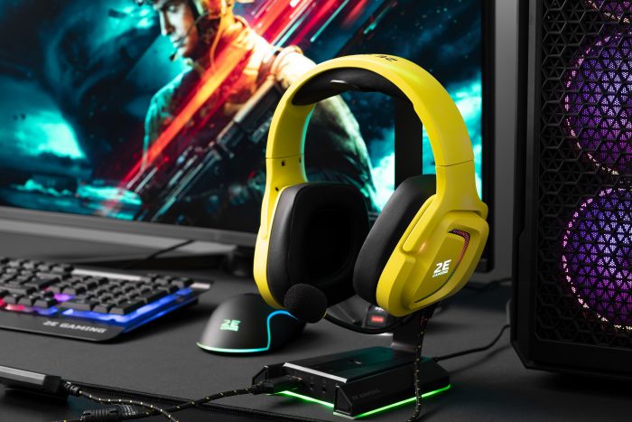 Гарнітура 2E GAMING HG340 RGB 3.5mm Yellow