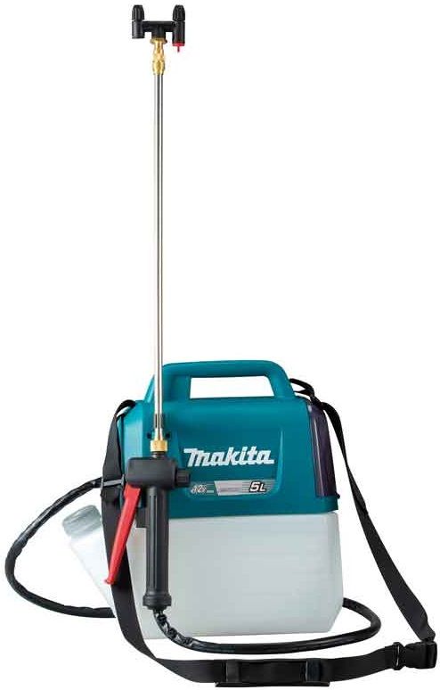 Обприскувач Makita US053DZ, акумуляторний, 12В, 3 бар, 5 л, 1.7 мм, 2.9 кг, SOLO