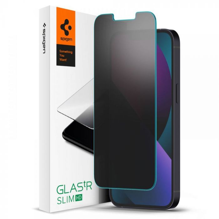 Захисне скло Spigen для Apple Iphone 13 Pro Max tR Slim HD Transparency Sensor Open (Anti-Glare/Privacy/1P)