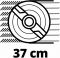 Газонокосарка Einhell GE-CM 36/37 Li-Solo, PXC, акум., 37см, 45л, 14.3кг, (без АКБ та ЗП)