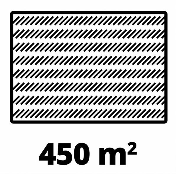 Газонокосарка Einhell RASARRO 36/38, PXC, акум., 2x18В 4Ah, 38см, 45л, 15.5кг