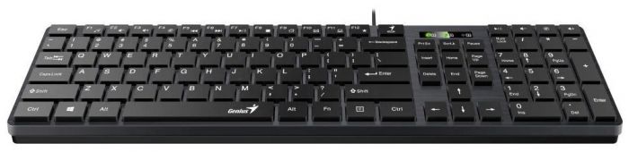 Комплект Genius C-126 SlimStar USB Black Ukr