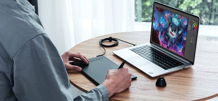 Графічний планшет Huion H580X Black