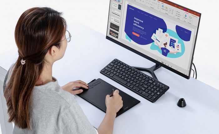 Графічний планшет Huion H580X Black