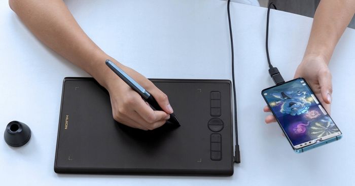 Графічний планшет Huion H580X Black