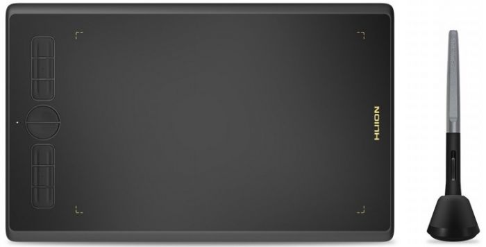 Графічний планшет Huion H610X Black