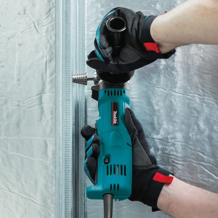 Кутова дриль Makita DA3010F, 450 Вт, 2400 об/хв, 1.5-10мм, 1.6кг