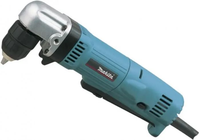 Кутова дриль Makita DA3011F, 450 Вт, 2400 об/хв, 1.5-10мм, 1.6кг