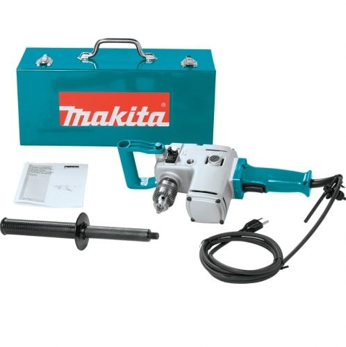 Кутова дриль Makita DA6301, 810 Вт, 1200 об/хв, 0.5-13мм, 4.7кг