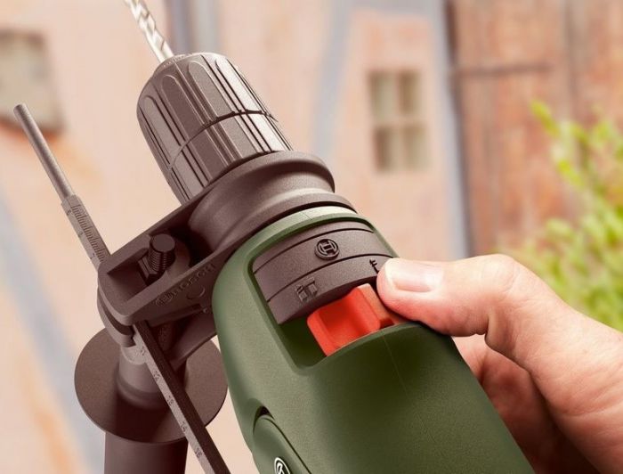 Дриль ударний Bosch EasyImpact 600, 600Вт, ШЗП, 3000 об/хв, 1.7 кг, кейс