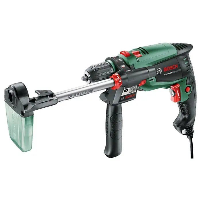 Дриль ударний Bosch UniversalImpact 700 X-line, 700Вт, ШЗП, 1.7кг, набір свердл і біт, кейс
