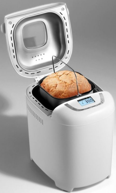 Хлібопічка Gorenje BM910WII/15 програм/550 Вт/дисплей/хліб 750-900 г/ білий