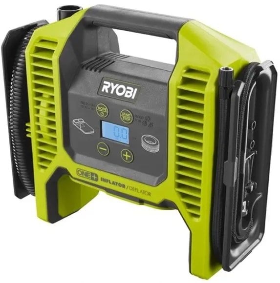 Ryobi Компресор акумуляторний ONE+ R18MI-0, 18В, 10,3 бар (без АКБ та ЗП)