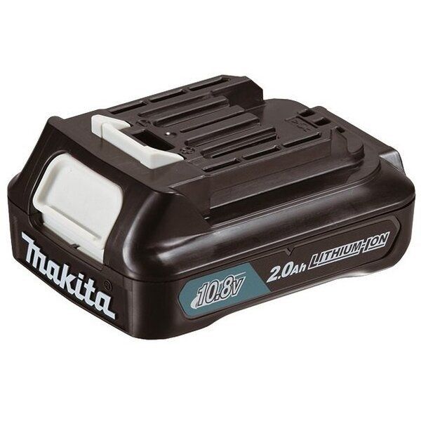 Акумулятор Makita BL1020B, Li-Ion,CXT, 10.8В, 2Ач, індикація розряду, 0.215кг