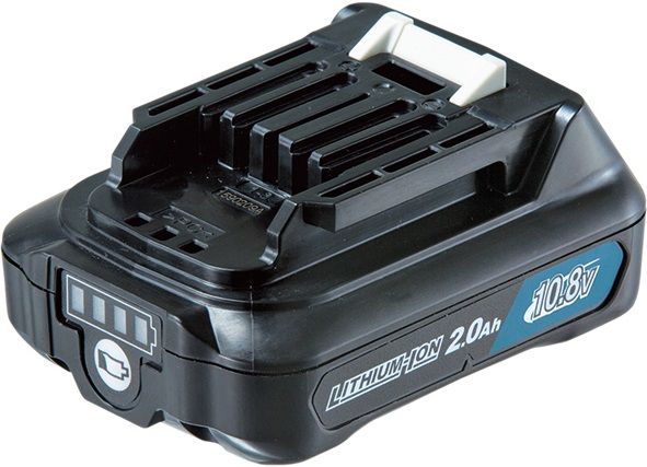 Акумулятор Makita BL1020B, Li-Ion,CXT, 10.8В, 2Ач, індикація розряду, 0.215кг