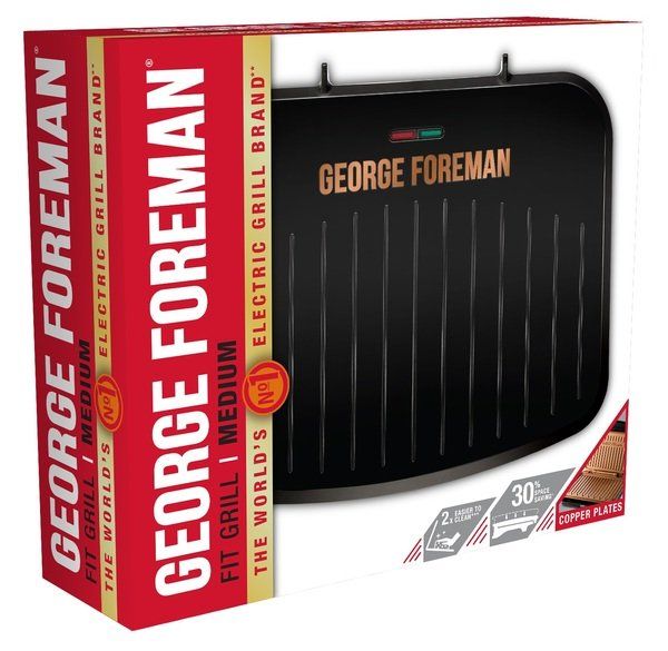 Гриль George Foreman 25811-56 Fit Grill Copper Medium