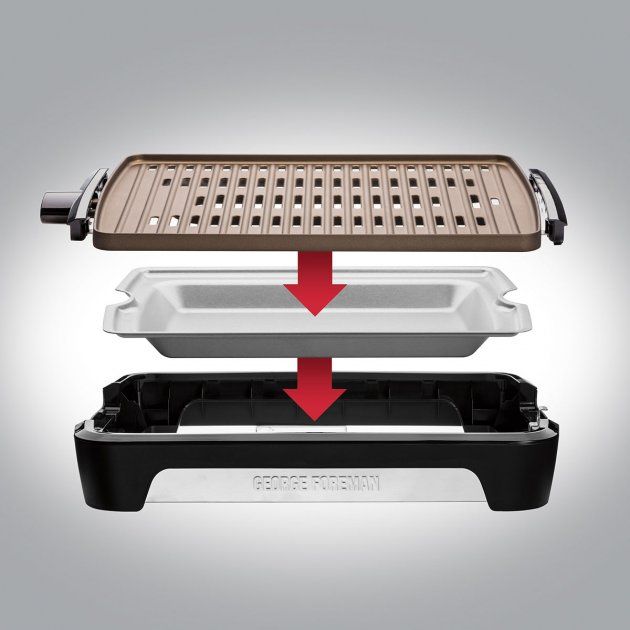 Гриль George Foreman 25850-56 Smokeless BBQ Grill