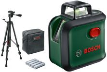 Нівелір лазерний Bosch UniversalLevel 360 Set +TT150 і висок, діапазон± 4 °,± 0.4 мм на 30 м до 24 м, 0.56 кг