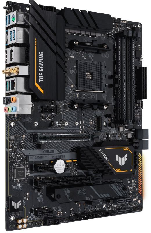 Материнcька плата ASUS TUF GAM X570-PROWI-FI II sAM4 X570 4xDDR4 HDMI-DP Wi-Fi BT ATX