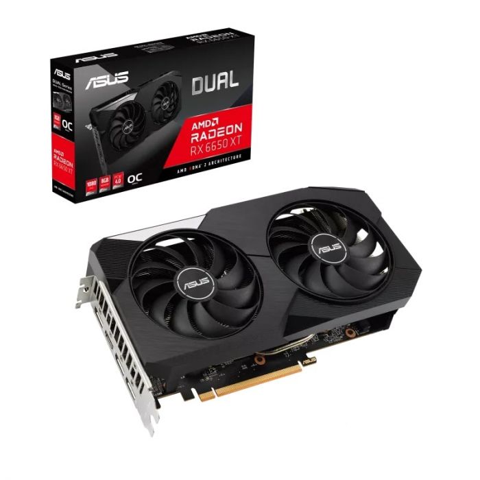 Вiдеокарта ASUS Radeon RX 6650 XT 8GB GDDR6 DUAL OC
