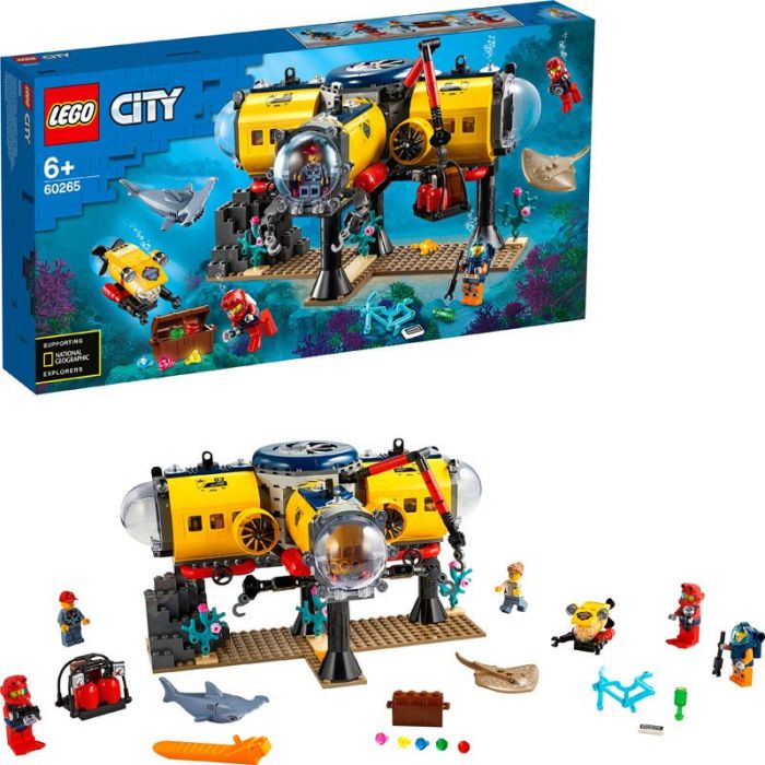 Конструктор LEGO City Дослідницька база океану 60265