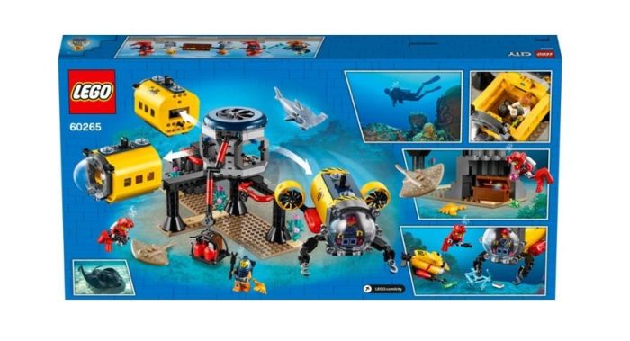 Конструктор LEGO City Дослідницька база океану 60265
