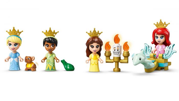 Конструктор LEGO Disney Princess Книга пригод Аріель, Белль, Попелюшки й Тіани 43193