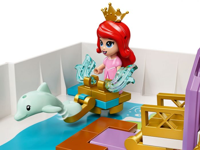 Конструктор LEGO Disney Princess Книга пригод Аріель, Белль, Попелюшки й Тіани 43193