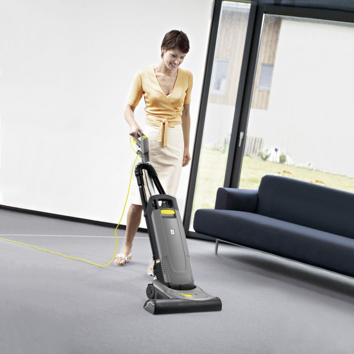 Пилосос Karcher CV 38/2 Adv, проф., щітковий, 850Вт, 20кПа, 5.5л, роб.ширина 48см, 8.8кг