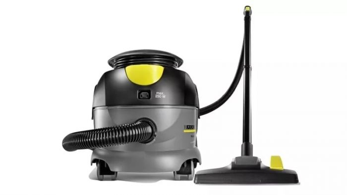 Пилосос Karcher T 12/1 eco!efficiency, для тихого сухого прибирання, 500Вт, 18.5кПа, 12л, 46 л/с, 6.4кг