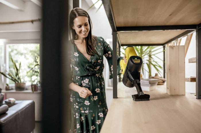 Пилосос ручний Karcher VC 6 CORDLESS OURFAMILY, акумуляторний, до 50 хв роботи, 25.2 В, Li-ion, 800 мл, 2.55 кг